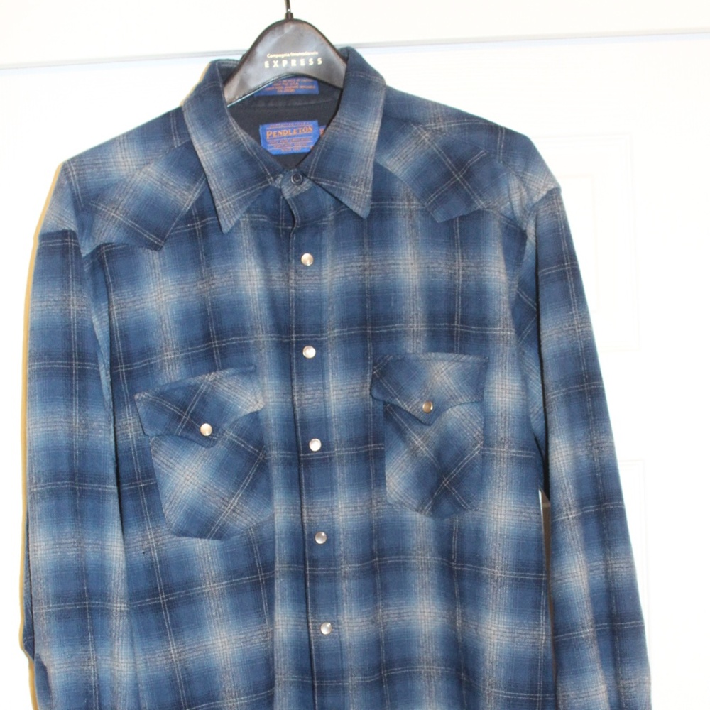 Pendleton Wool Shirt - (Long)   Machine Washable